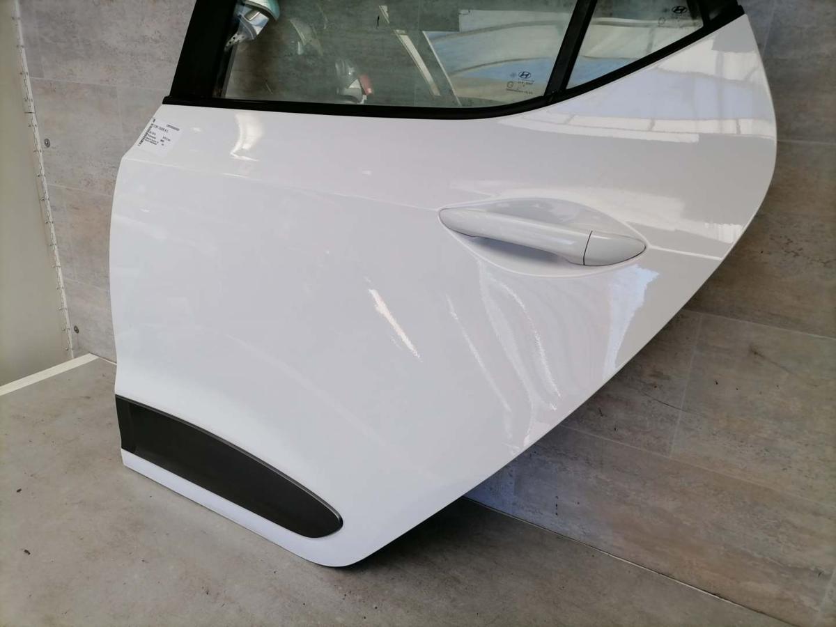 Hyundai I10 IA original T&uuml;r hinten links Polarweiss BMS Bj.2016